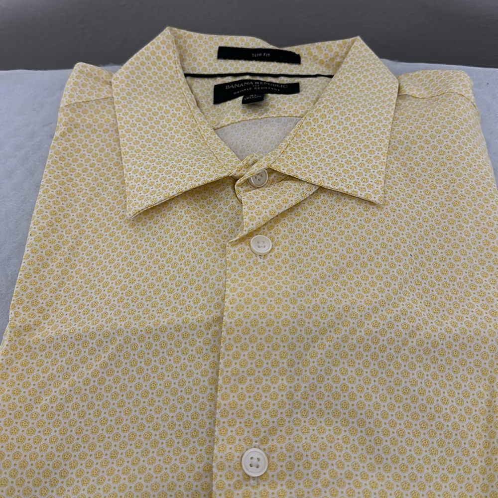 Pattern Button Down Shirt